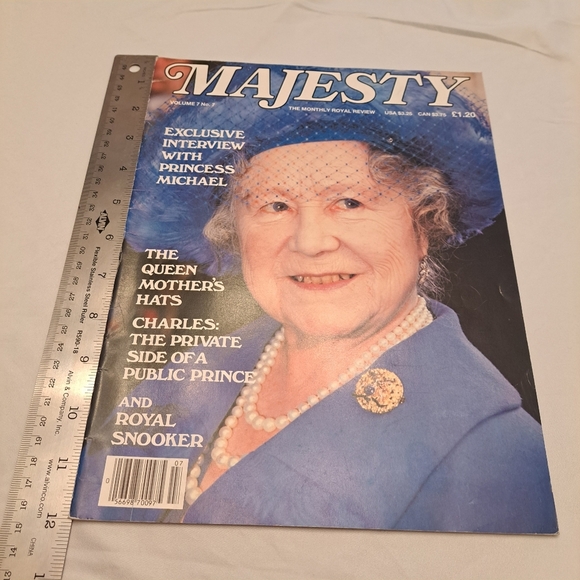 Majesty Magazine Volume 7 No 7 November 1986 Printed In England Royal Family - Picture 9 of 9